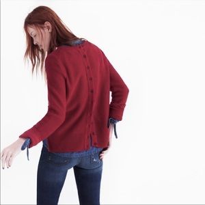 Madewell Button Back Sweater